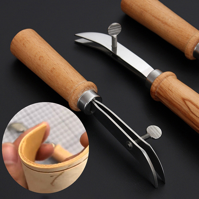 Adjustable Leather Edge Stitch - Groover Stitching Tool recension och pris