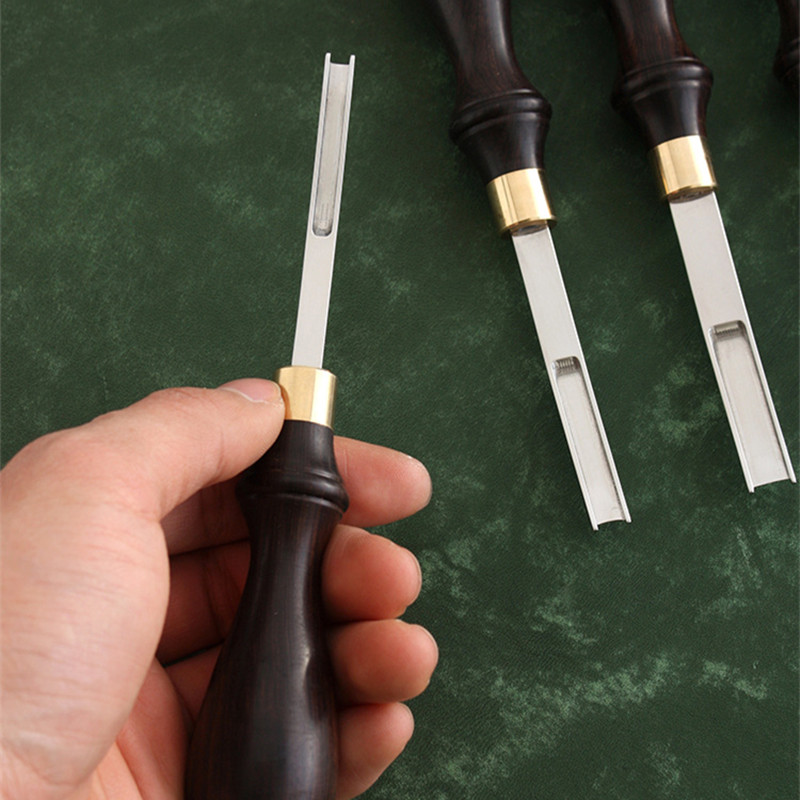 1Pc Leathercraft Stitch Groove - Groover Stitching Tool recension och pris